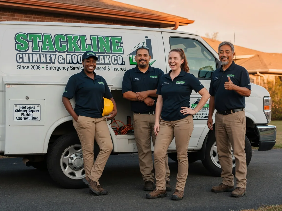 Chimney flashing repair company in Justiceburg, TX